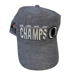 Oregon Ducks Cap‎ Hat Adult One Size 2020 Rose Bowl Game Champs Nike Locker Room